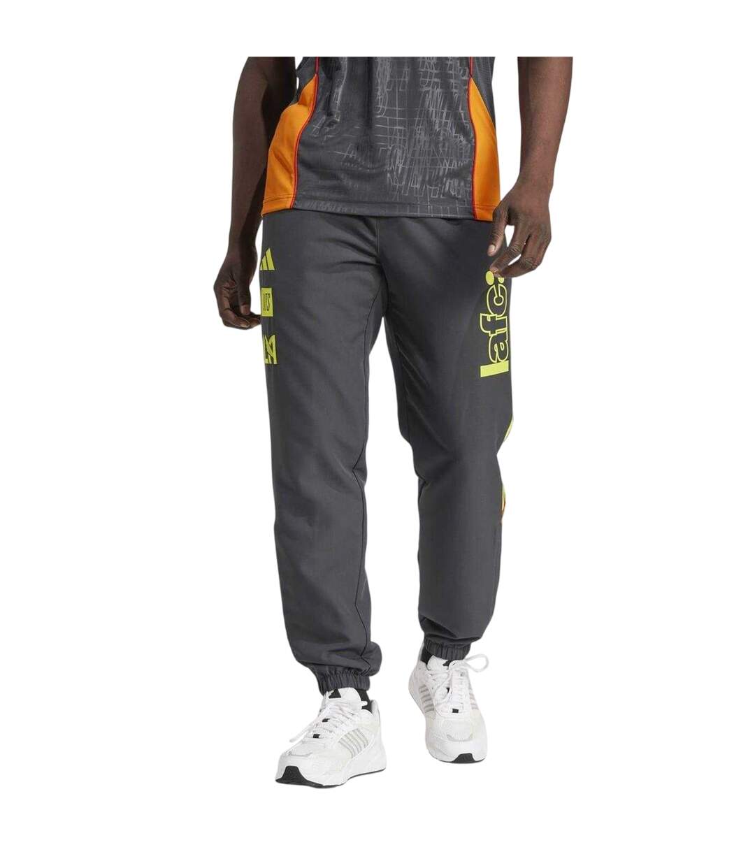 Mens Adidas Tracksuit Bottoms Dark Grey Los Angeles FC-3