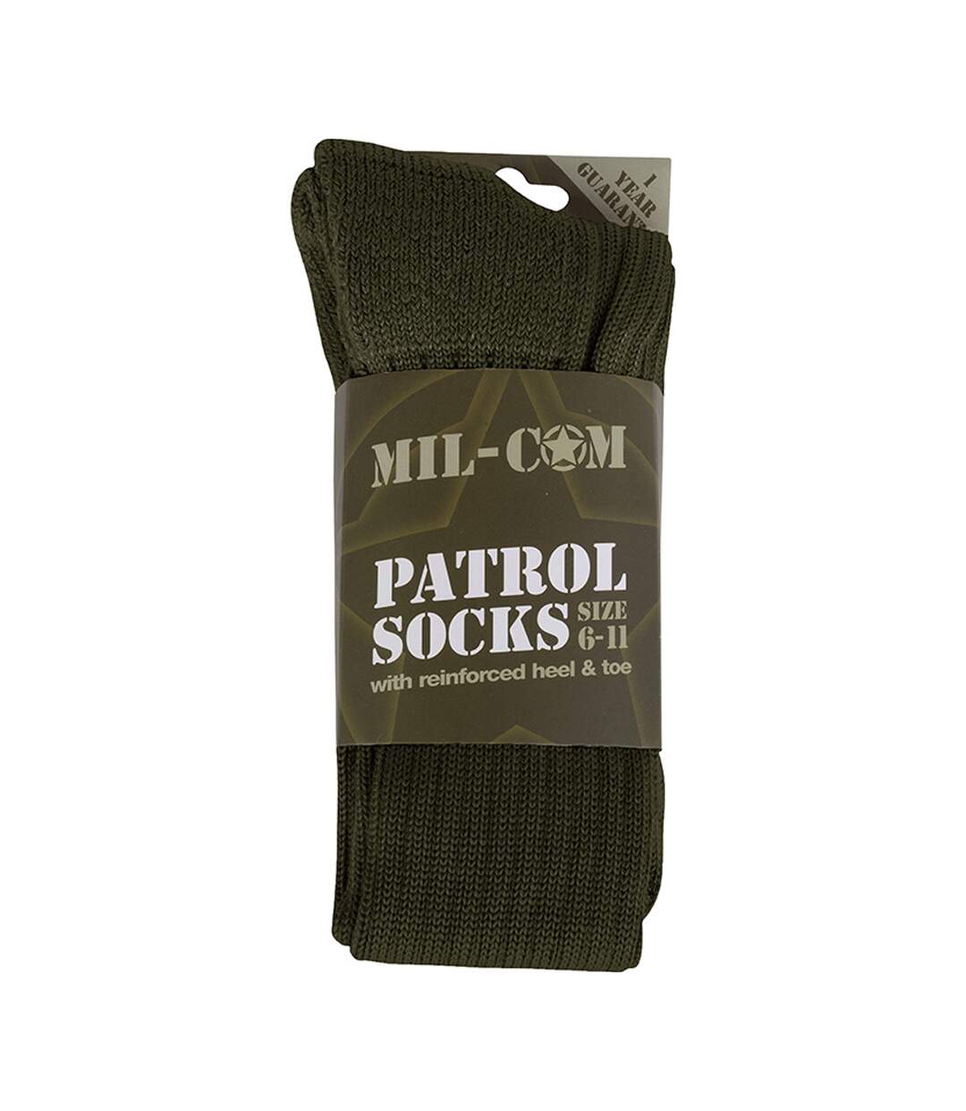 Chaussettes Pour Bottes Adulte Vert Mil-Com-2