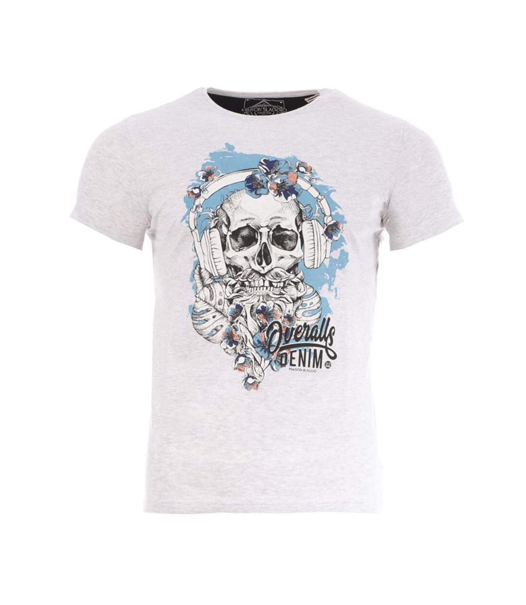 T-shirt Gris Homme La Maison Blaggio Milda - L