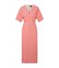 Robe Mi-longue Dawinga Femme Bleu Foncé Boss-2