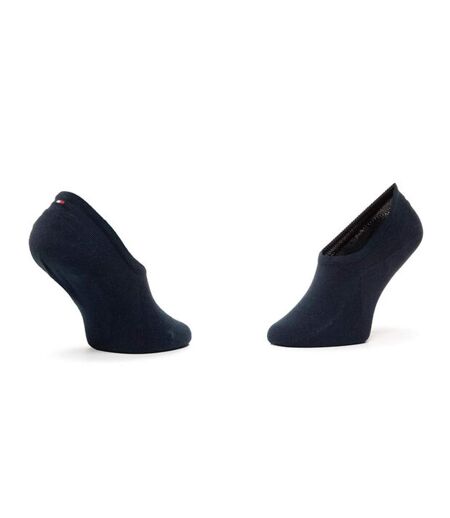 Lot x2 paires socquettes marine femme tommy hilfiger