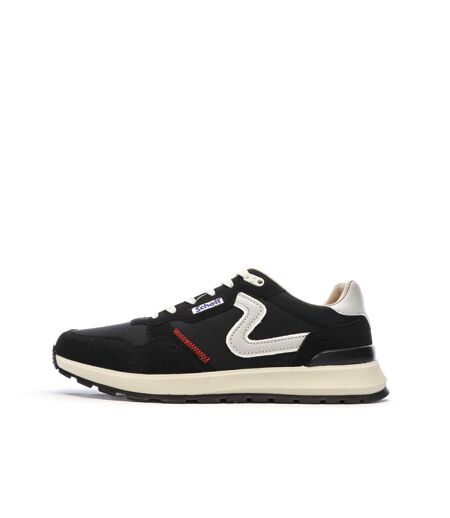 Baskets noires/blanches homme schott dorian