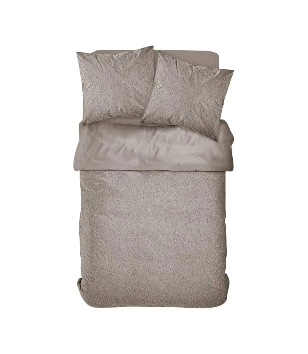 Parure de lit beige polaire today 240x220-2