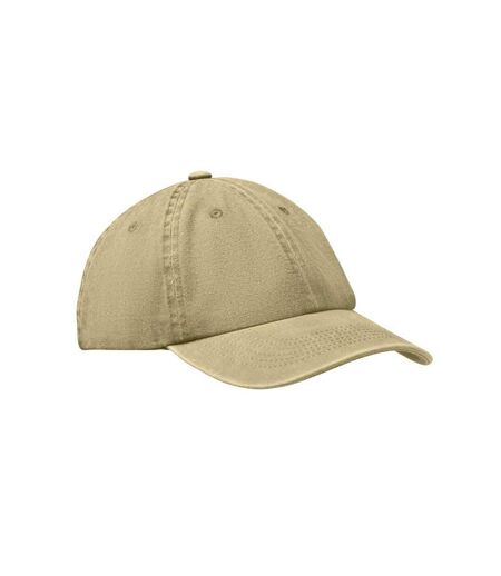 Unisex Adult Beau 6 Panel Baseball Cap Army Green MidOcean
