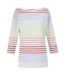 Womens/ladies bayletta 3/4 sleeve top white/multicoloured Regatta-1