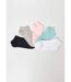 Lot de 5 Socquettes basses, pastel-1