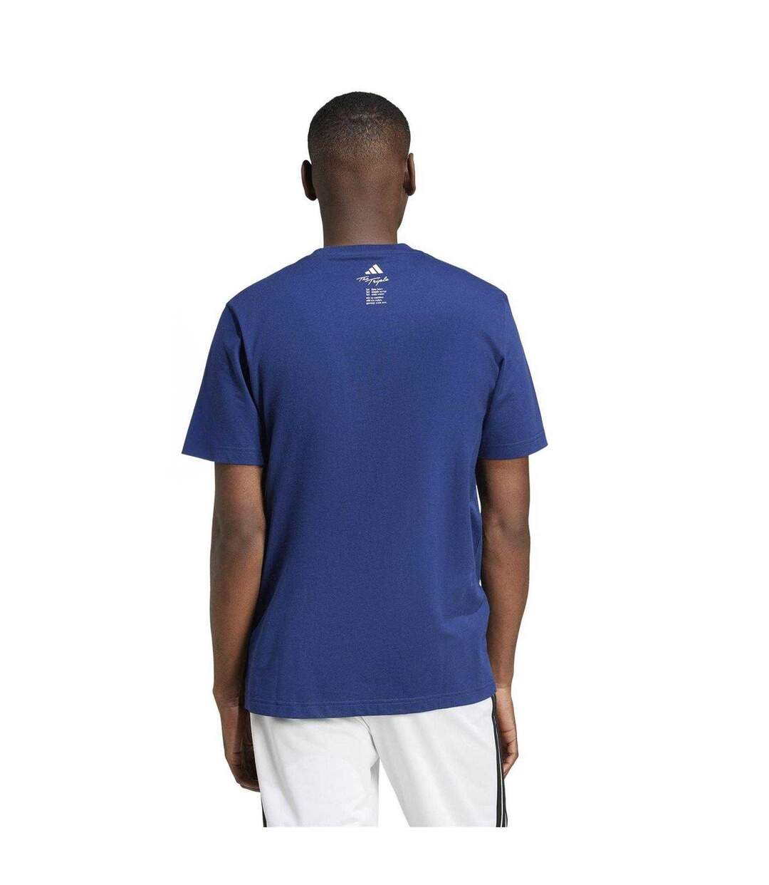 Mens Drink Logo T-shirt Pink Adidas-3