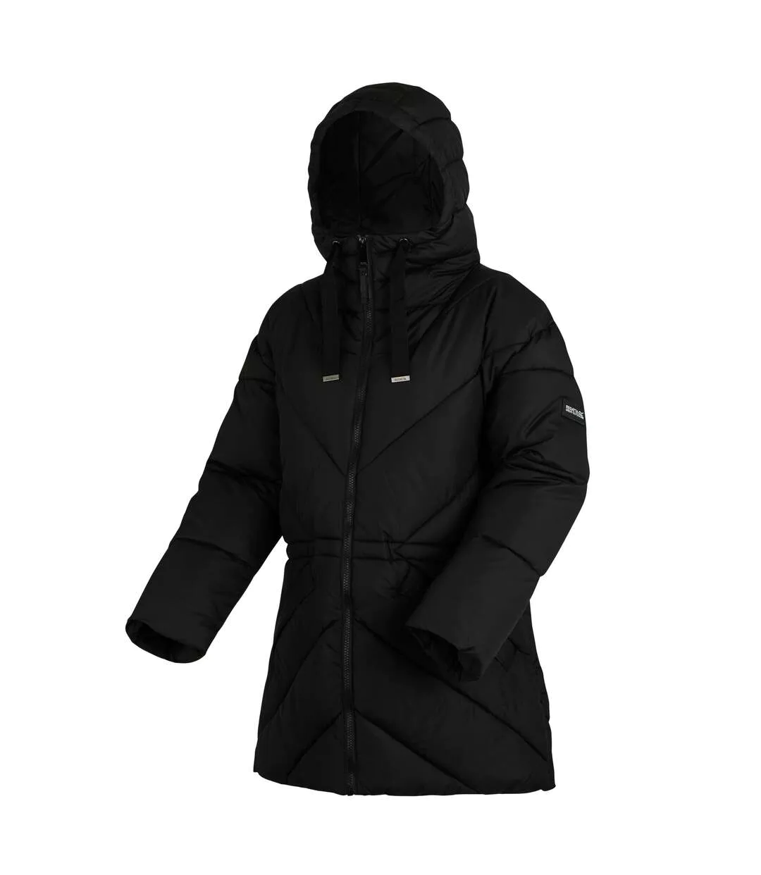Doudoune Matelassée Motif/style Matelassé Rusey Femme Noir Regatta-4