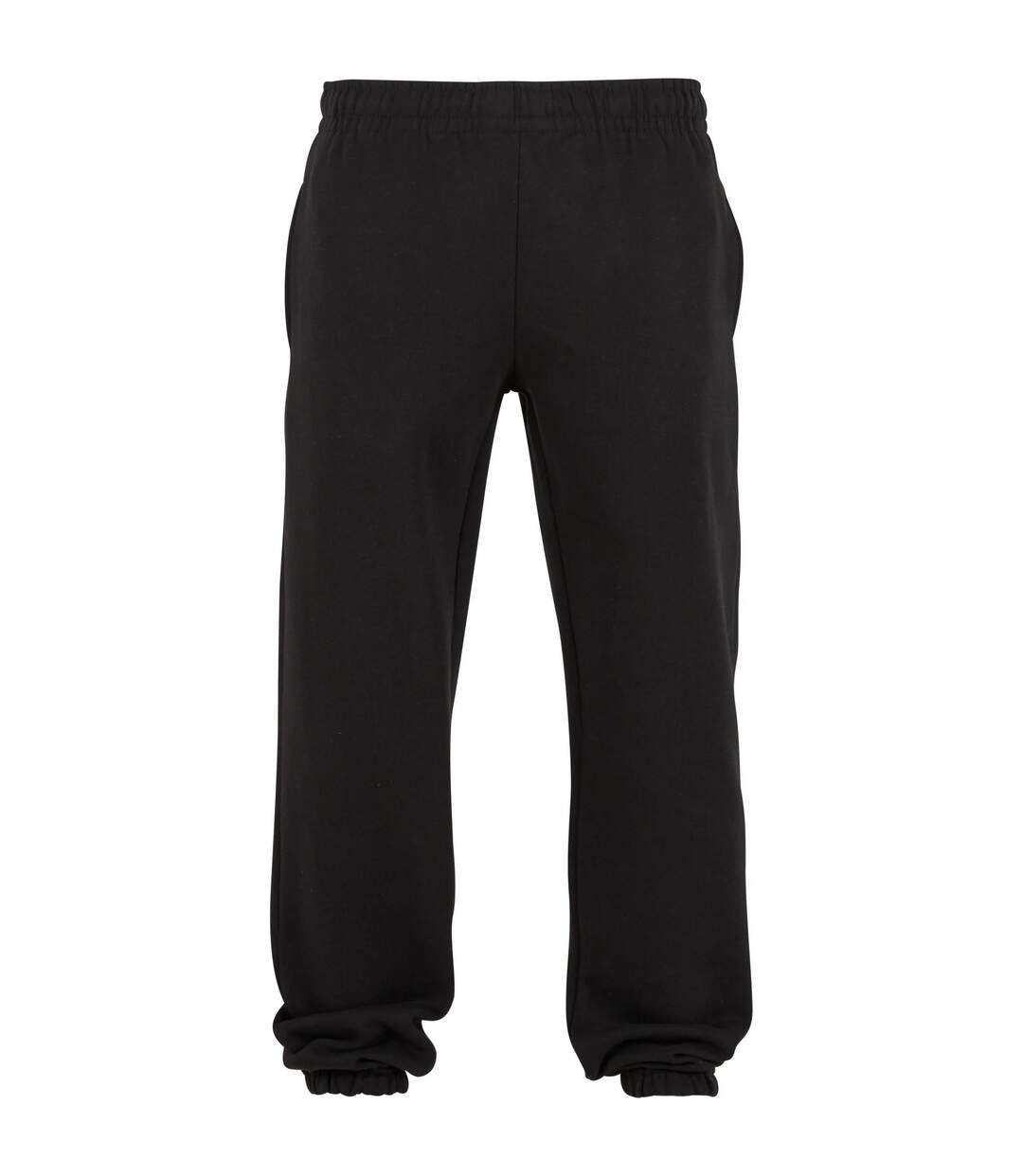 Mens Basic Loose Sweatpants Black Urban Classics-1