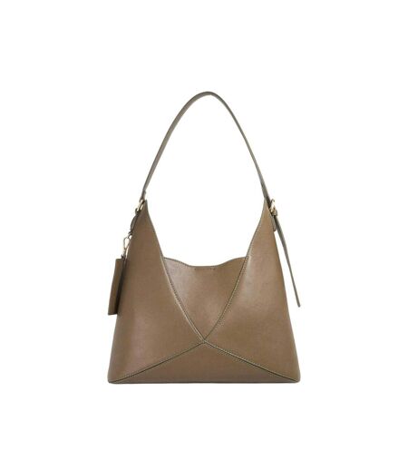 Lo Dinidearest Leather Shoulder Bag One Size Khaki Green Dune London