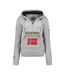 Sweat À Capuche Gymclass Distri Homme Gris Geographical Norway-1