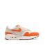 Baskets blanches/orange femme nike air max 1-2