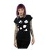 Disney T-shirt en coton Femme/Femme Mickey Mouse Faces (Noir) - UTBI31154-2