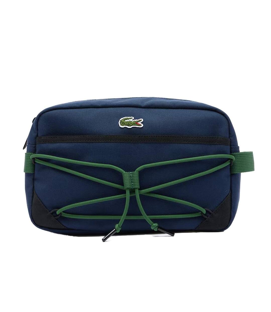 Sacoche marine/verte homme lacoste nh4460nz - taille unique-1