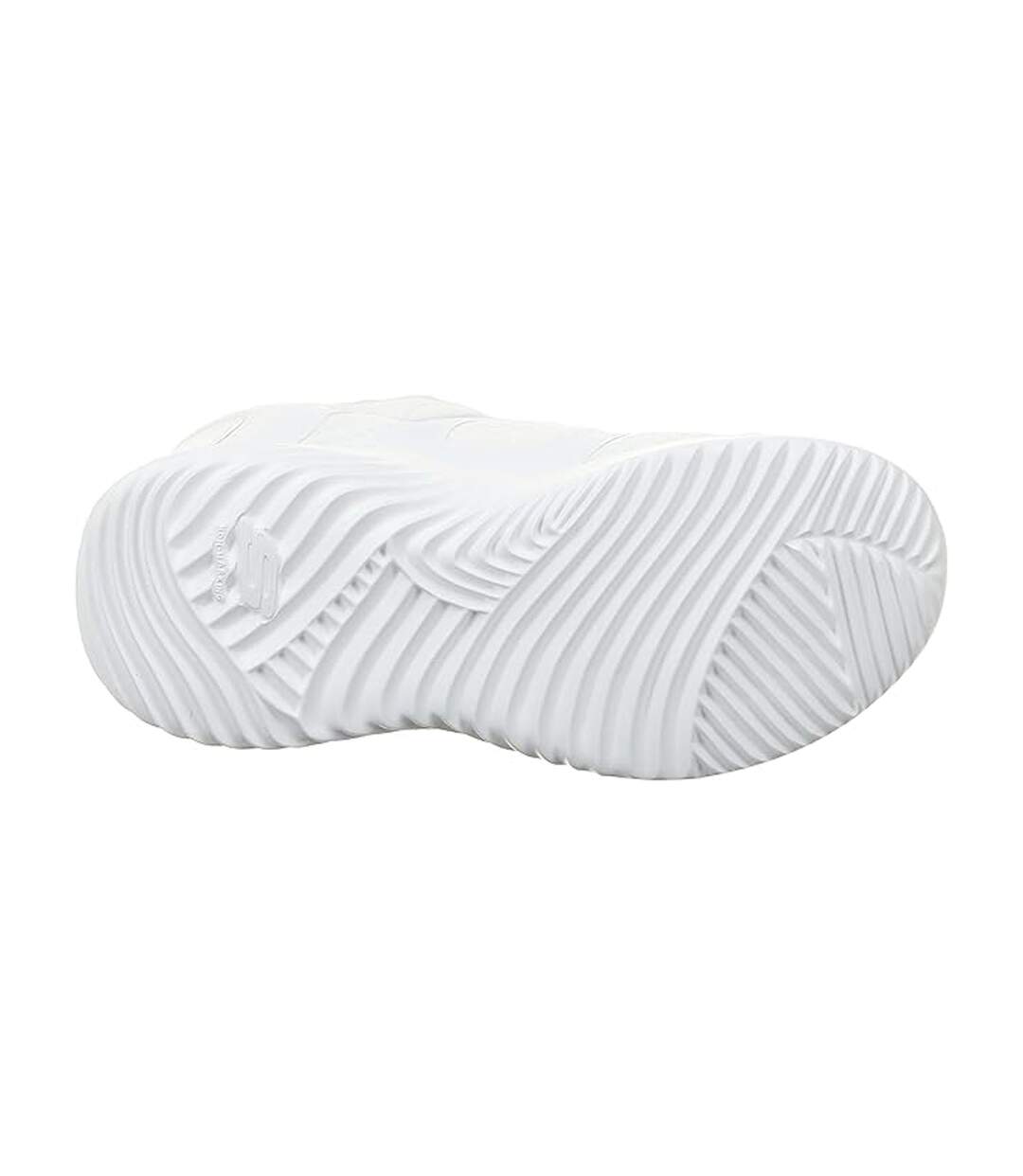 Childrens/kids Bounder Mesh Trainers White Skechers-4