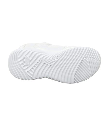 Childrens/kids Bounder Mesh Trainers White Skechers