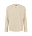 Mens Ribbed Regular Jumper Ecru Jack And Jones-1