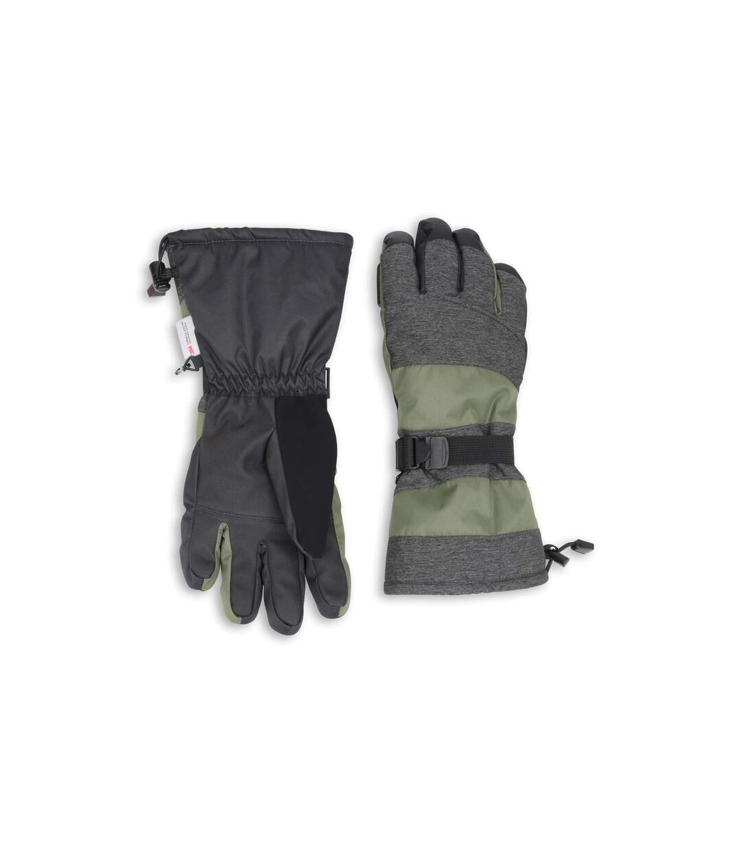 Gants De Ski Summit Extreme Homme Vert Mountain Warehouse-1