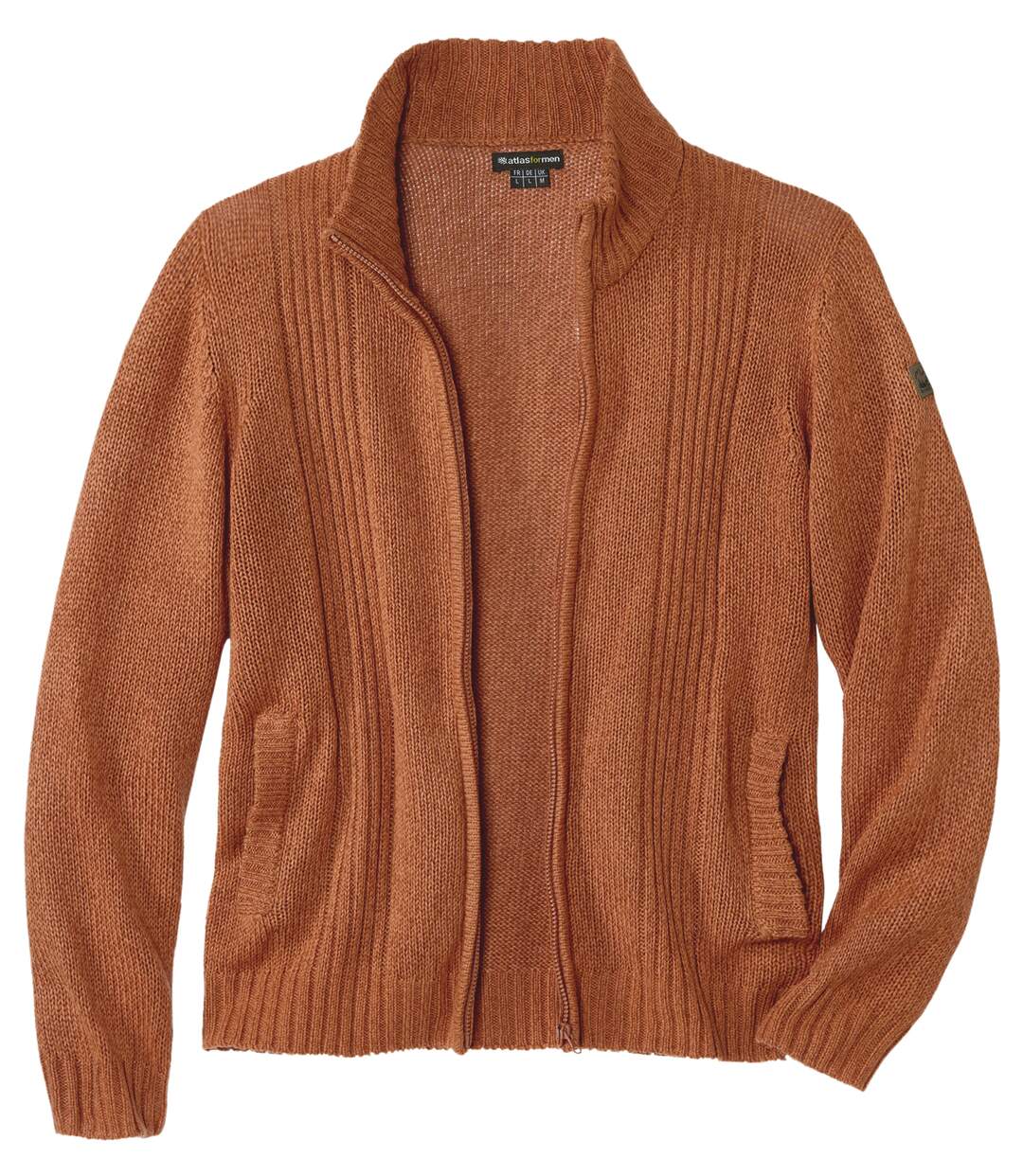 Le Gilet Tricot Zippé Mountain-3