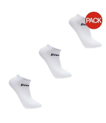 Socquettes Femme Blanc Everlast