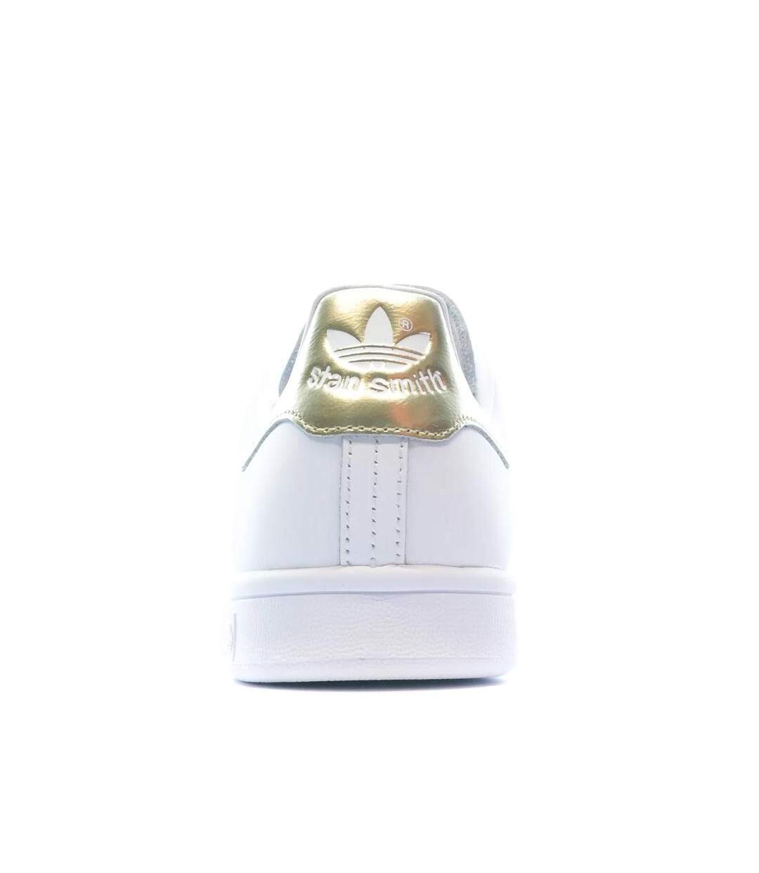 Stan Smith Baskets Blanc/Doré Femme Adidas - 37 1/3-3