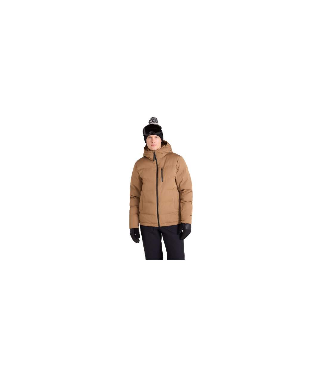 Blouson De Ski Polar Homme Marron Animal-1