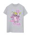 Disney Femmes/Les femmes Lilo & Stitch Angel Fa La La T-Shirt Boyfriend en coton (Gris sportif) - UTBI30584-1