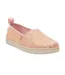 Womens/ladies Alpargata Quartz Loafers Pink Toms-1