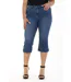 Pantacourt taille haute stretch OBP17-1