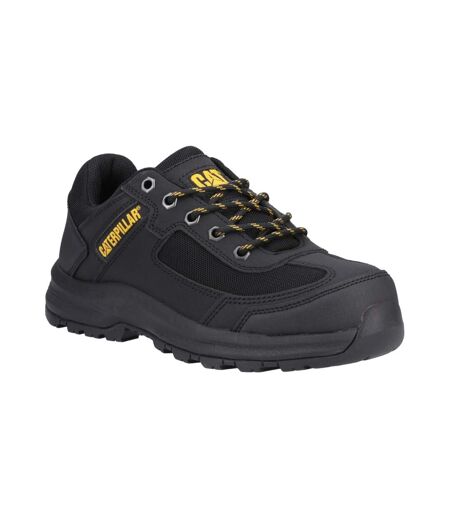 Unisex Adult Elmore Safety Trainers Black Caterpillar