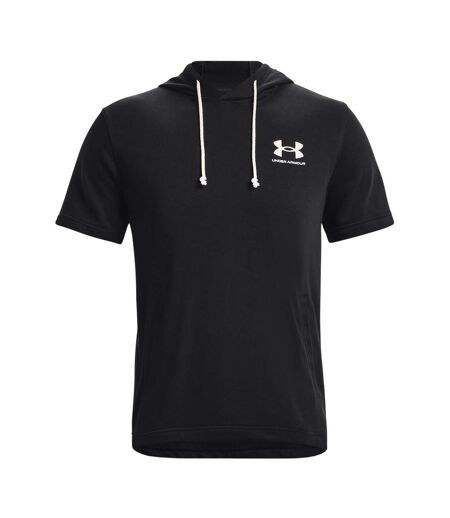 Mens Rival Hoodie Black Under Armour