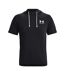 Mens Rival Hoodie Black Under Armour-2