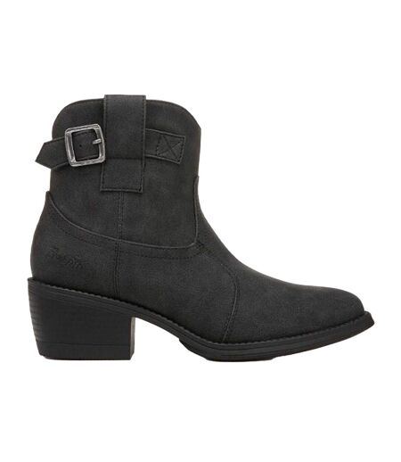 Bottines Motif/style Western Coupe Décontractée Femme Noir Blowfish Malibu