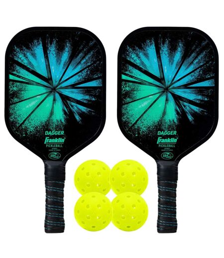 Set de raquettes et de balles de pickleball dagger taille unique multicolore Franklin