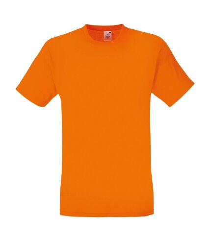 Fruit Of The Loom Mens Original Short Sleeve T-Shirt (Orange) - UTPC124