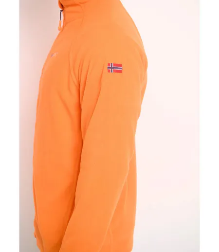 Veste polaire chaude avec col montant