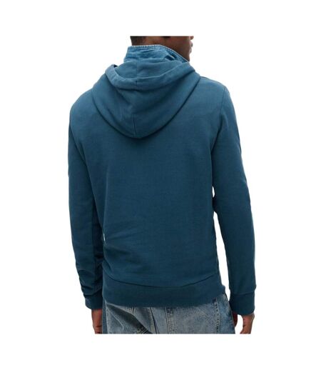 Sweat à capuche bleu homme superdry plain hood - xxl
