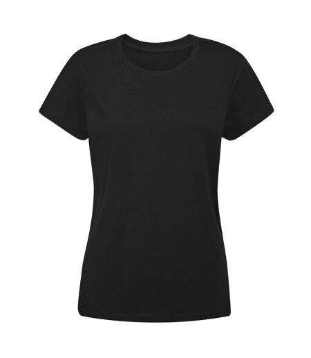 Womens/ladies essential t-shirt charcoal grey melange Mantis