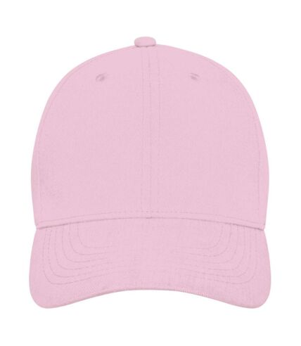 Unisex adult davis 6 panel cap light pink Elevate