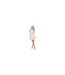 Robe Courte Femme Blanc Muse-1