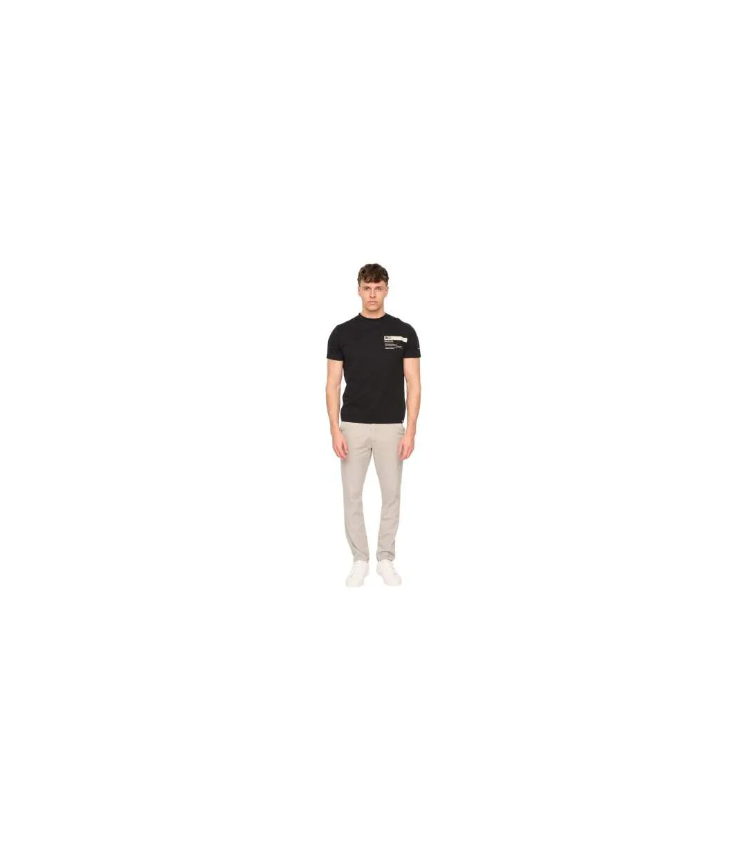 Chino Everett Homme Gris Duck And Cover-2
