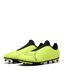 Mens Finesse Leather Firm Ground Football Boots Yellow Black Puma-1
