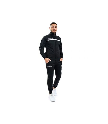 Ensemble Ensemble De Survêtement Tuta One Homme Blanc Noir Givova