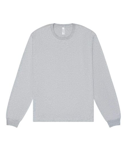 Unisex Adult Heavyweight Boxy Long-sleeved T-shirt Athletic Heather Bella + Canvas