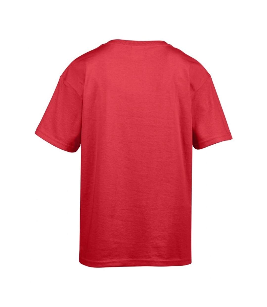 T-shirt softstyle homme rouge Gildan