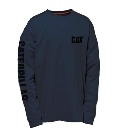 Caterpillar C1510034 - T-shirt à manches longues - Homme (Bleu marine) - UTFS1589