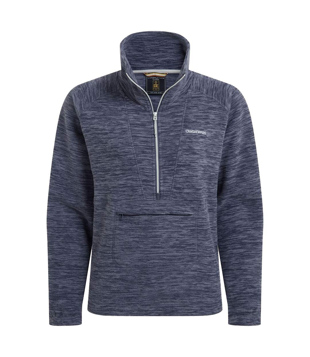 Haut Polaire À Col Montant Zippé Esk Femme Anthracite Craghoppers-2
