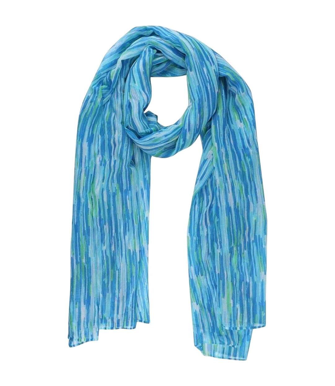 Paréo Transparent Motif/style Abstrait Shayla Femme Bleu Ciel Abstrait Regatta-1