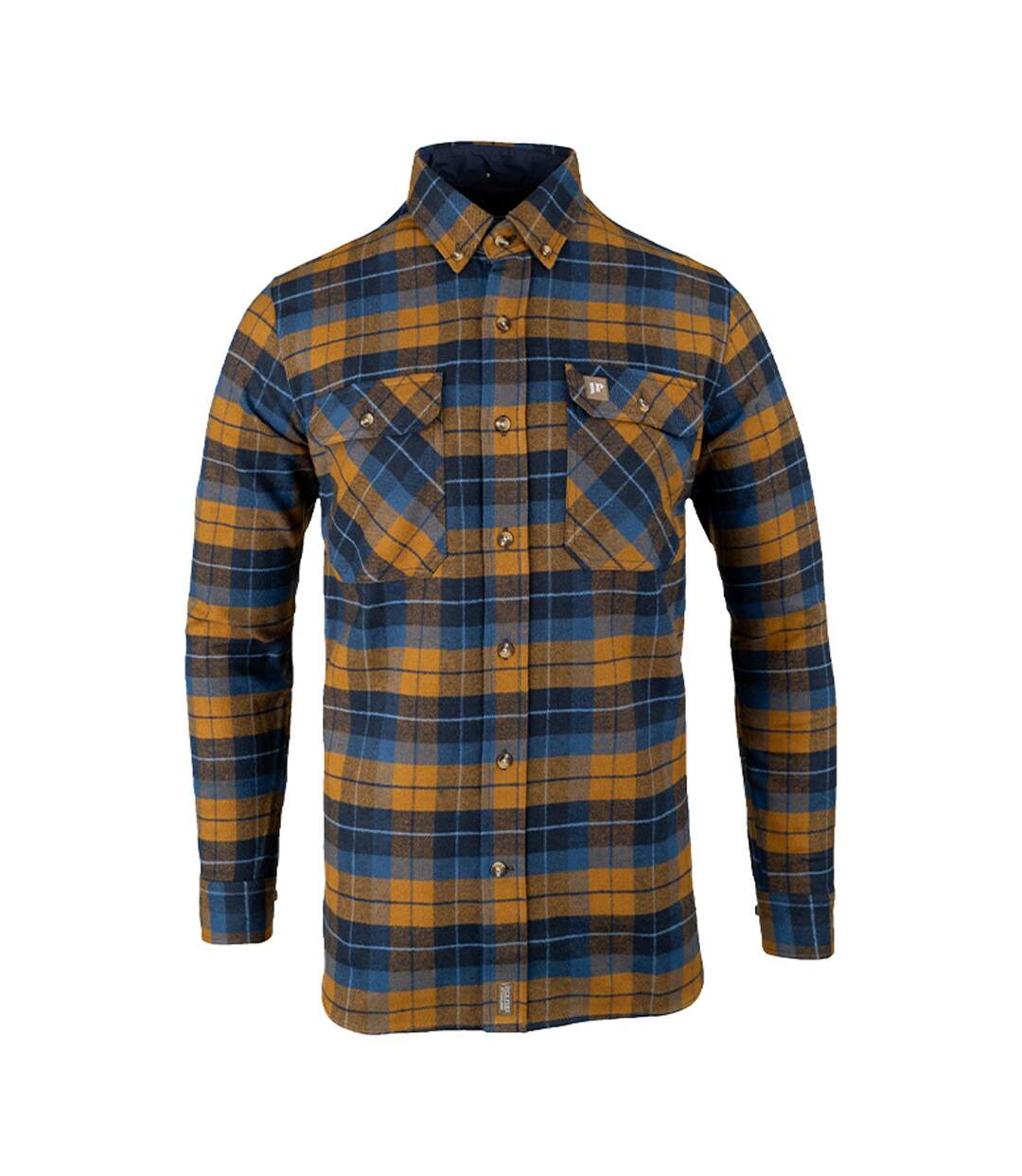 Chemise Motif/style À Carreaux Bleasdale Homme Bleu Marine Jack Pyke-1