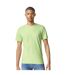 Mens short sleeve soft-style t-shirt pistachio Gildan